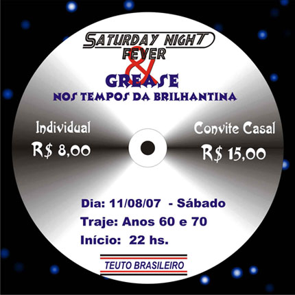 Festa Anos 60 e 70
