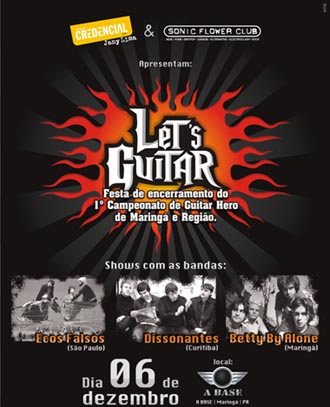 1º Campeonato de Guitar Hero de Maringá e Região