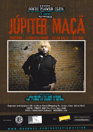 Show com Júpiter Maçã