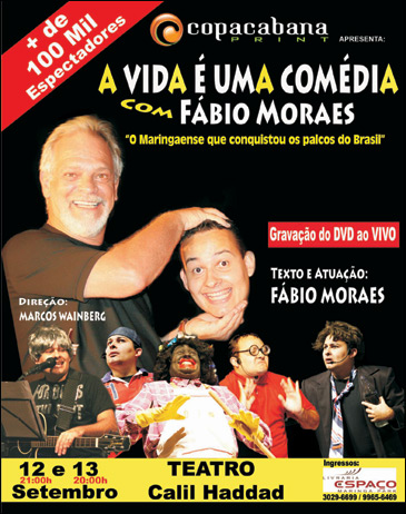A vida é uma comédia - Fabio Moraes