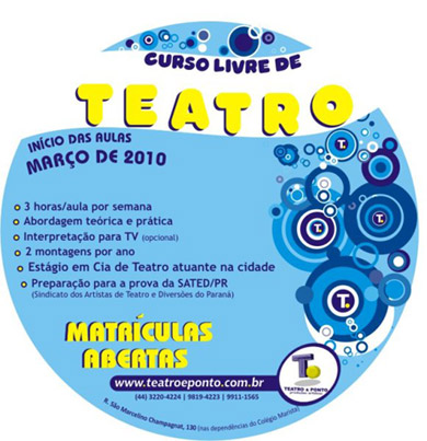  Curso Livre de Teatro