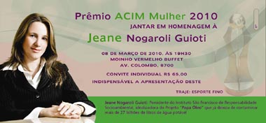 Prêmio Acim Mulher 2010