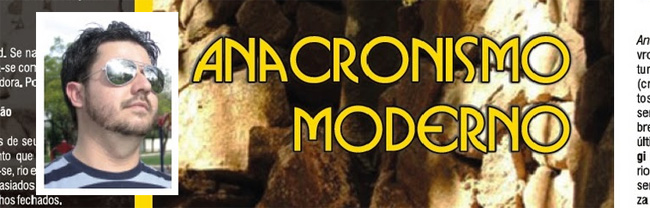 LIVRO: Lançamento do livro Anacronismo Moderno