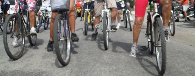 CONVITE: Passeio ciclístico
