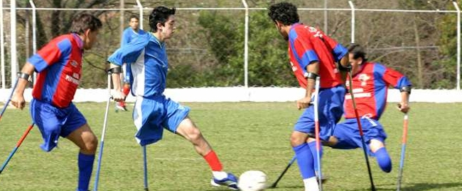 ESPORTE:  Campeonato Brasileiro de Futebol para Amputados