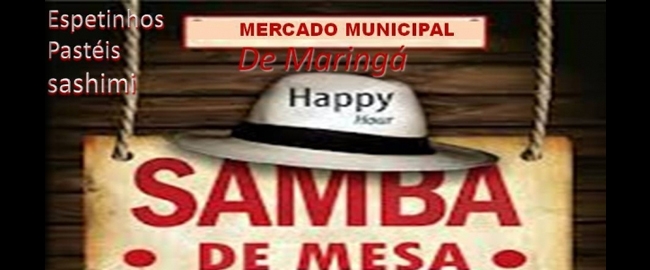 MÚSICA: Samba e Pagode de Mesa