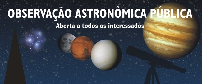 ASTRONOMIA: Observação pública