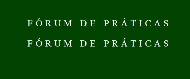 FÓRUM DE PRÁTICAS DE ENSINO DE MÚSICA