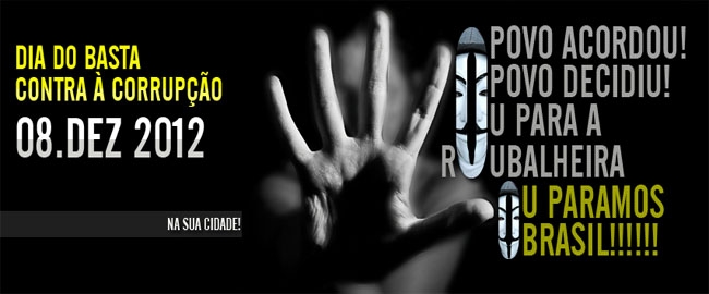 MARCHA: Dia do Basta Contra à Corrupção