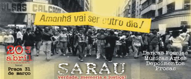 SARAU: Verdade, Memória e Justiça.