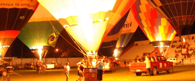 CAMPEONATO: 15º Campeonato Sul Brasileiro de Balonismo.
