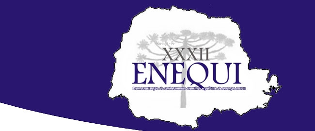 XXXII Encontro Nacional dos Estudantes de Química.