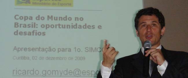 PALESTRA: Procedimentos relativos à organização da Copa do Mundo no Brasil.