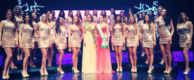 BELEZA: Miss Paraná 2014.