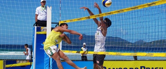 ESPORTE: 2ª etapa do Circuito Vôlei de Praia sub-21.
