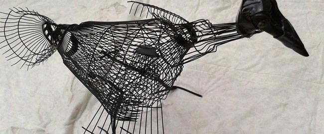 EXPOSIÇÃO: “Criatividade transforma Sucatas Eletrônicas”  - Neto Silva