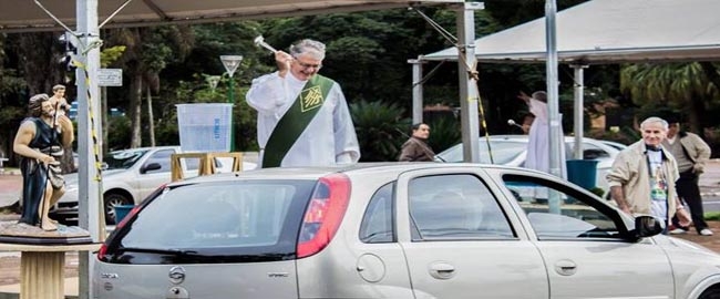 RELIGIÃO: Benção de São Cristóvão