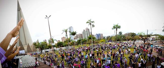 ESPORTE E LAZER: Passeio Ciclístico e Caminhada da Família