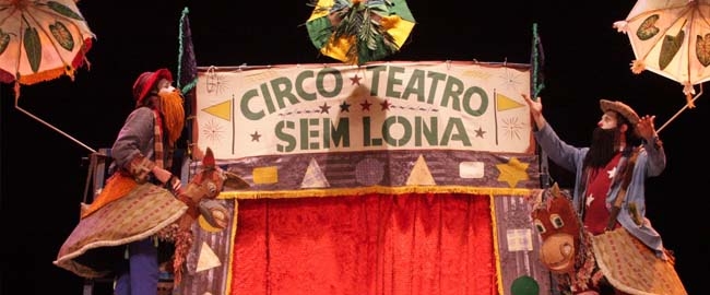 CONVITE AO TEATRO:  “Peripécias Circenses'' - Circo Teatro Sem Lona