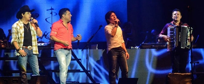 SHOW: Chitãozinho & Xororó, Bruno & Marrone e George Henrique & Rodrigo