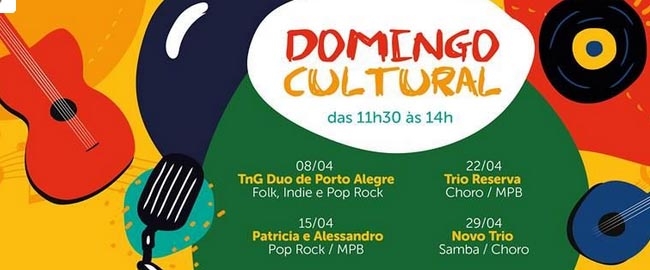 MÚSICA: Domingo Cultural - Mercadão