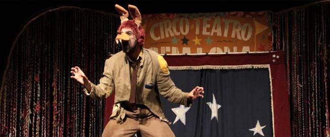 CONVITE AO TEATRO:  “As Aventuras do Lobo Mau" - Circo Teatro Sem Lona
