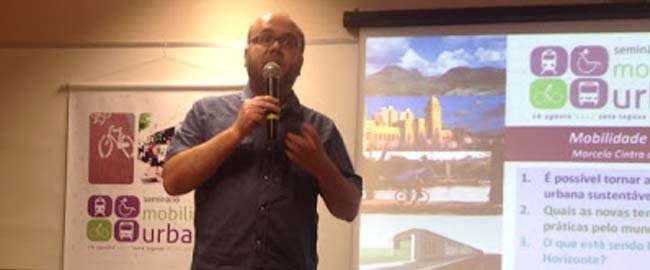 PALESTRA: "Inclusão da Bicicleta No Plano Municipal de Mobilidade Urbana" - Dr. Marcelo Cintra