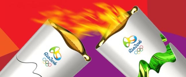OLIMPÍADAS 2016: Revezamento da Tocha Olímpica Rio 2016 - Maringá