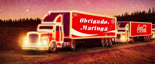 NATAL: Caravana de Natal da Coca-Cola chega a Maringá