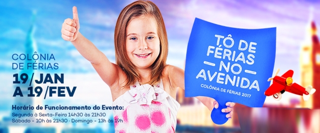 FÉRIAS: Tô de Férias no Avenida