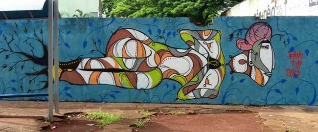 ARTE URBANA: Encontro de Graffitti de Maringá