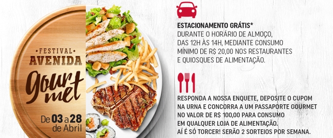 GASTRONOMIA: Avenida Gourmet