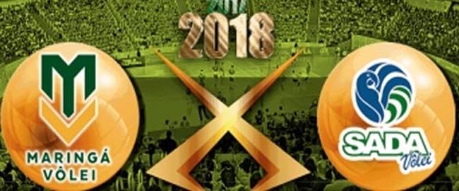 ESPORTE: Maringá Vôlei x SADA - Superliga