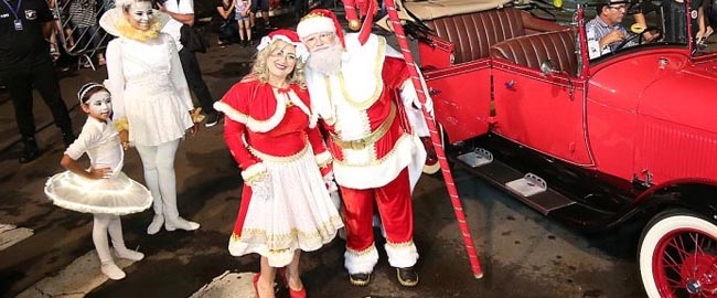 FESTA: Chegada do Papai Noel