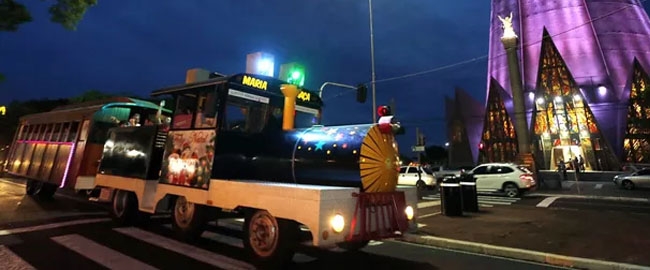 NATAL: Passeio: Trenzinho Papai Noel