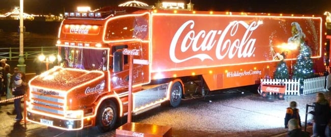 LAZER: Caravana de Natal Coca-Cola