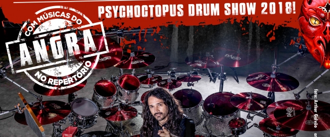 SHOW: Aquiles Priester - Psychoctopus Drum Show 2018