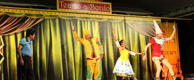 ESPETÁCULO: Teatro a Bordo
