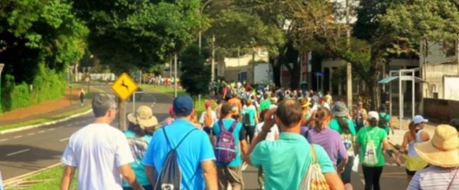 SAÚDE: Caminhada Abril Verde