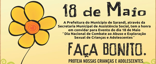 ASSISTÊNCIA SOCIAL: Projeto Faça Bonito