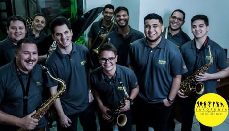 CONVITE À MÚSICA: grupo Saxofonia Small Band