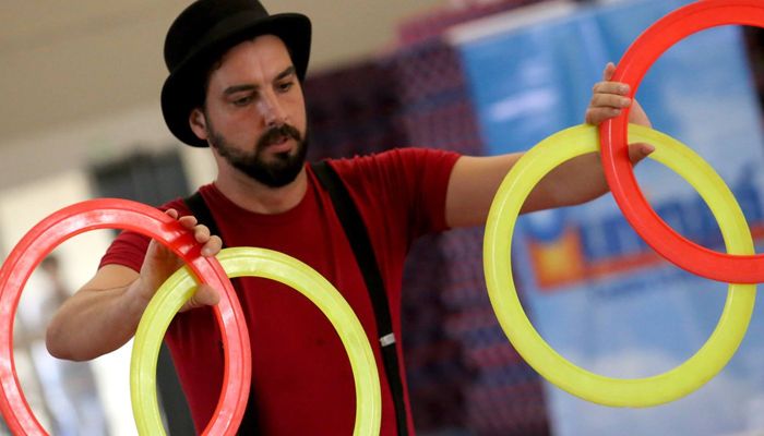 MOSTRA ATIVIDADES CIRCENSES: Clap Circus