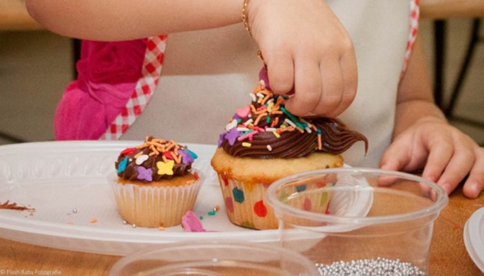 DIVERSÃO E LAZER: Oficinas de Cupcake