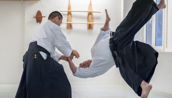 ESPORTE E LAZER: Aula de Aikido