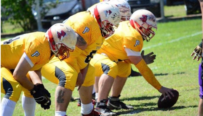 FUTEBOL AMERICANO: Maringá Pyros X Brown Spiders (Curitiba)