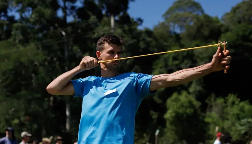 Campeonato de Estilingue em Maringá