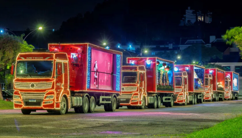 Caravana Coca-Cola em Sarandi