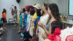 Desfile Arte e Crochê de Luxo em Maringá