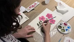 Workshop de Pintura Floral