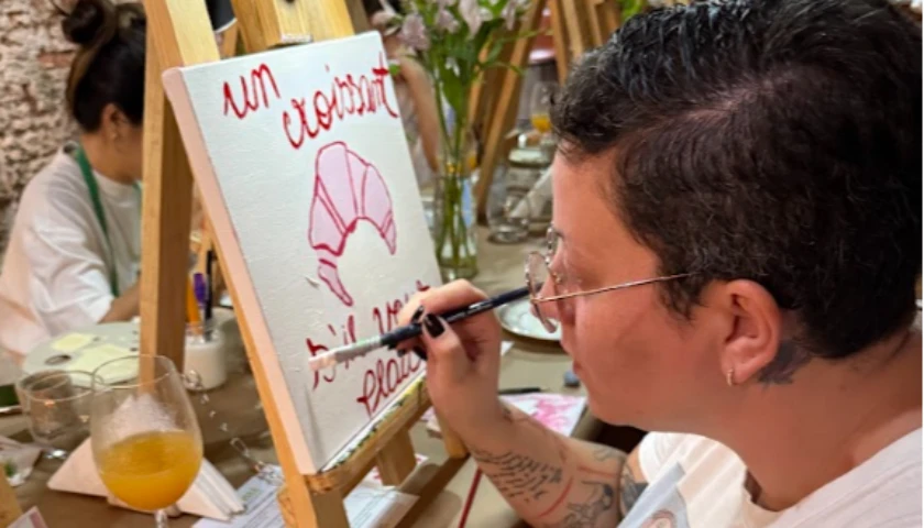 Tintê (Pintura em tela) -  Especial 1 Ano